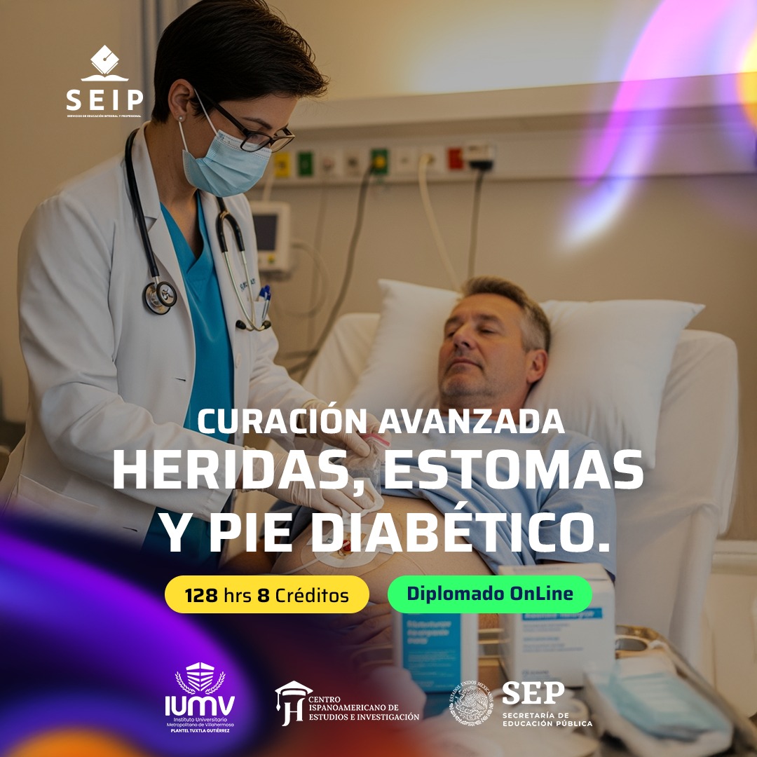 CURACIÓN AVANZADA DE HERIDAS, ESTOMAS Y PIE DIABÉTICO.